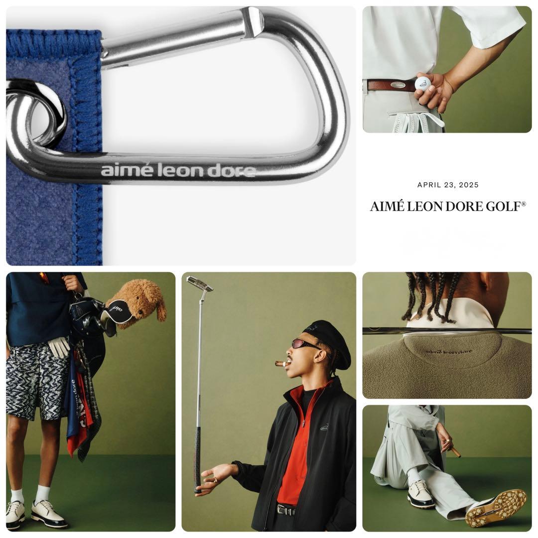 【25ss】エメレオンドレ ゴルフ Golf Caddy Towel ネイビー