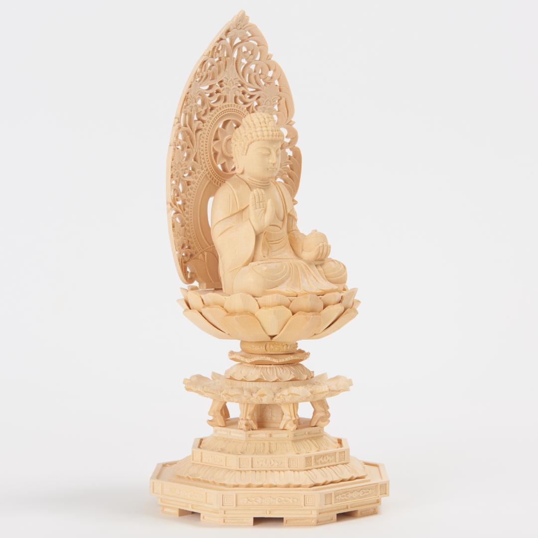 桧　２.５寸　薬師如来　仏像　＃０５２