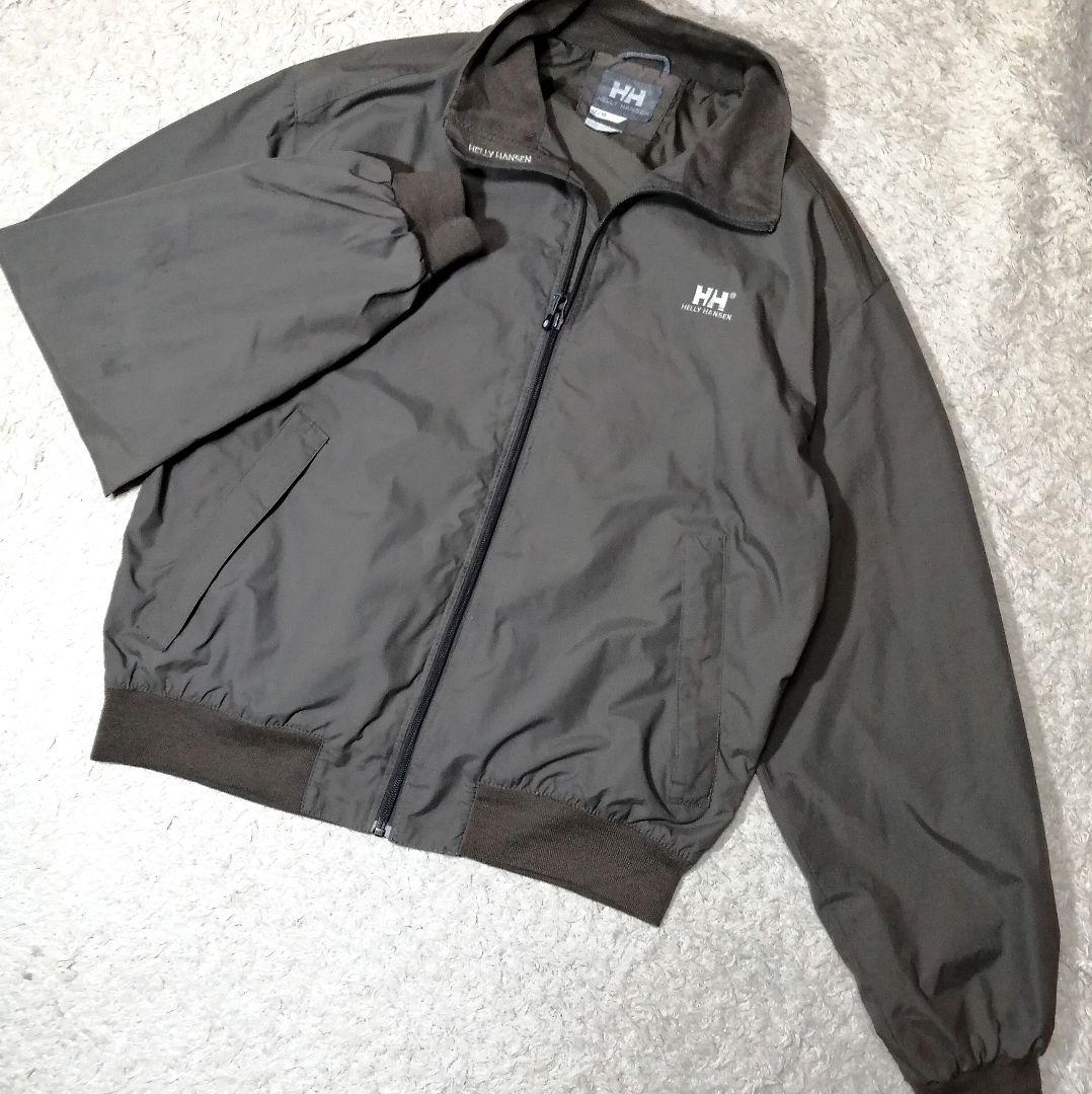 ★ヘリーハンセン★ナイロンジャケット くすみレトロカラー レアデザイン