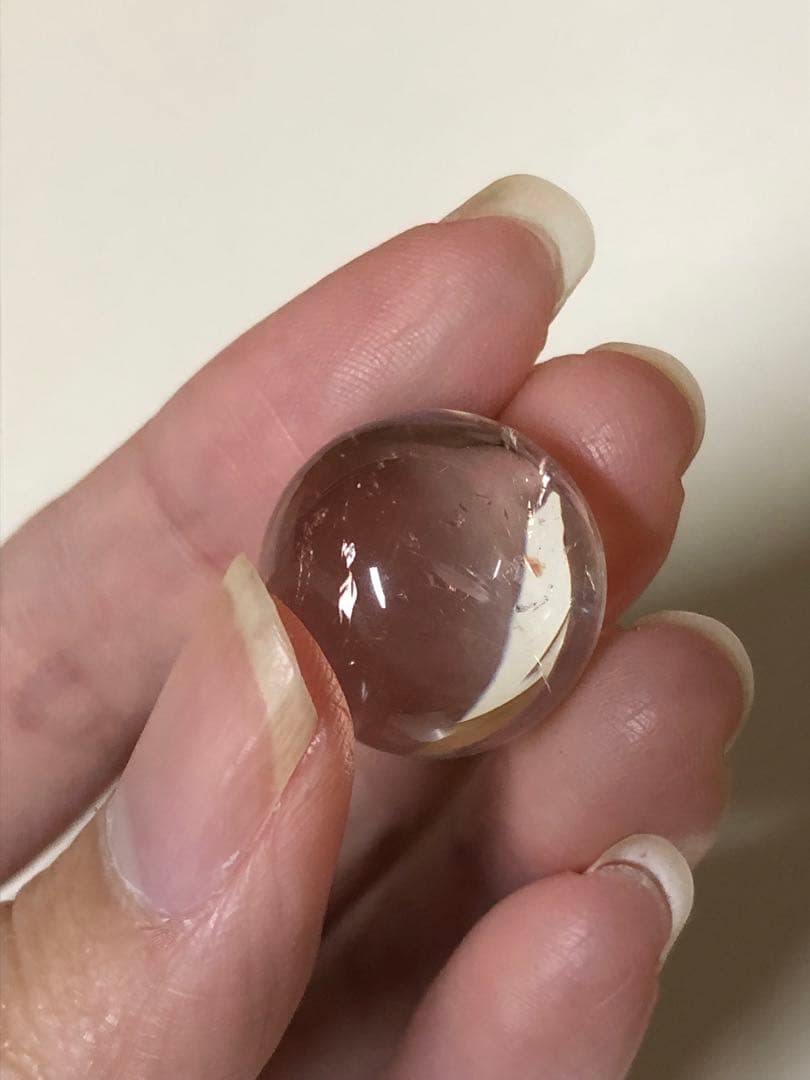 キズあり　説明欄必読！　七星陣　置物 水晶　丸玉　スフィア　【匿名配送】