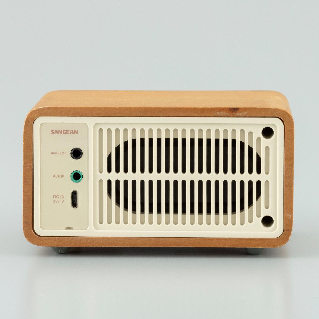 サンジーン 美品 WR301 Bluetoothスピーカー コンパクトFMラジオ