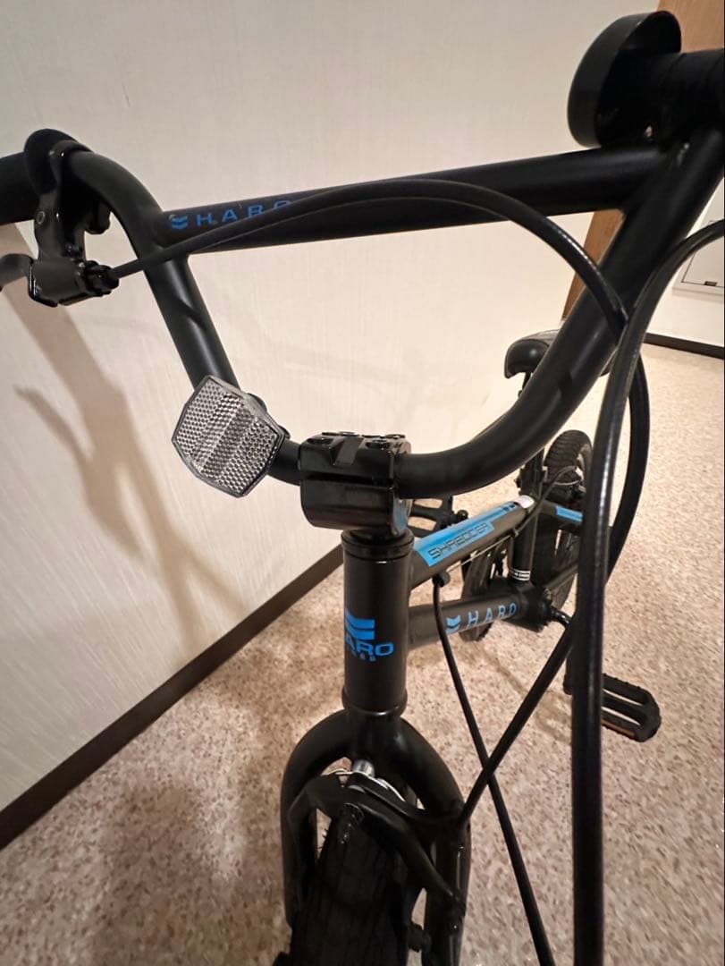 HARO BMX バイク ブラック・ブルー　14イン補助輪　　渋谷区引き取り限定