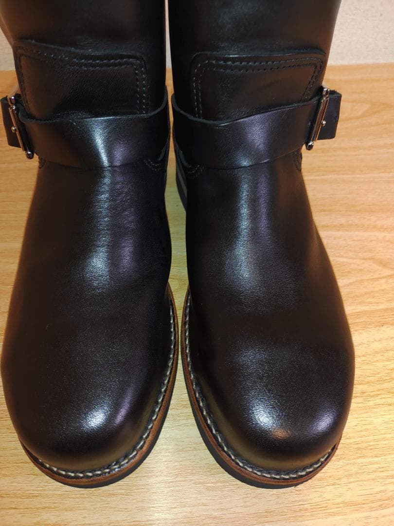 【最終処分価格!】HAWKINS 黒 レザー エンジニアブーツ 25.5Cm