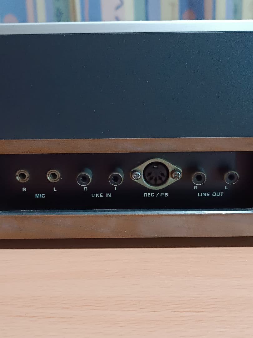 ナショナルカセットデッキ　動作品