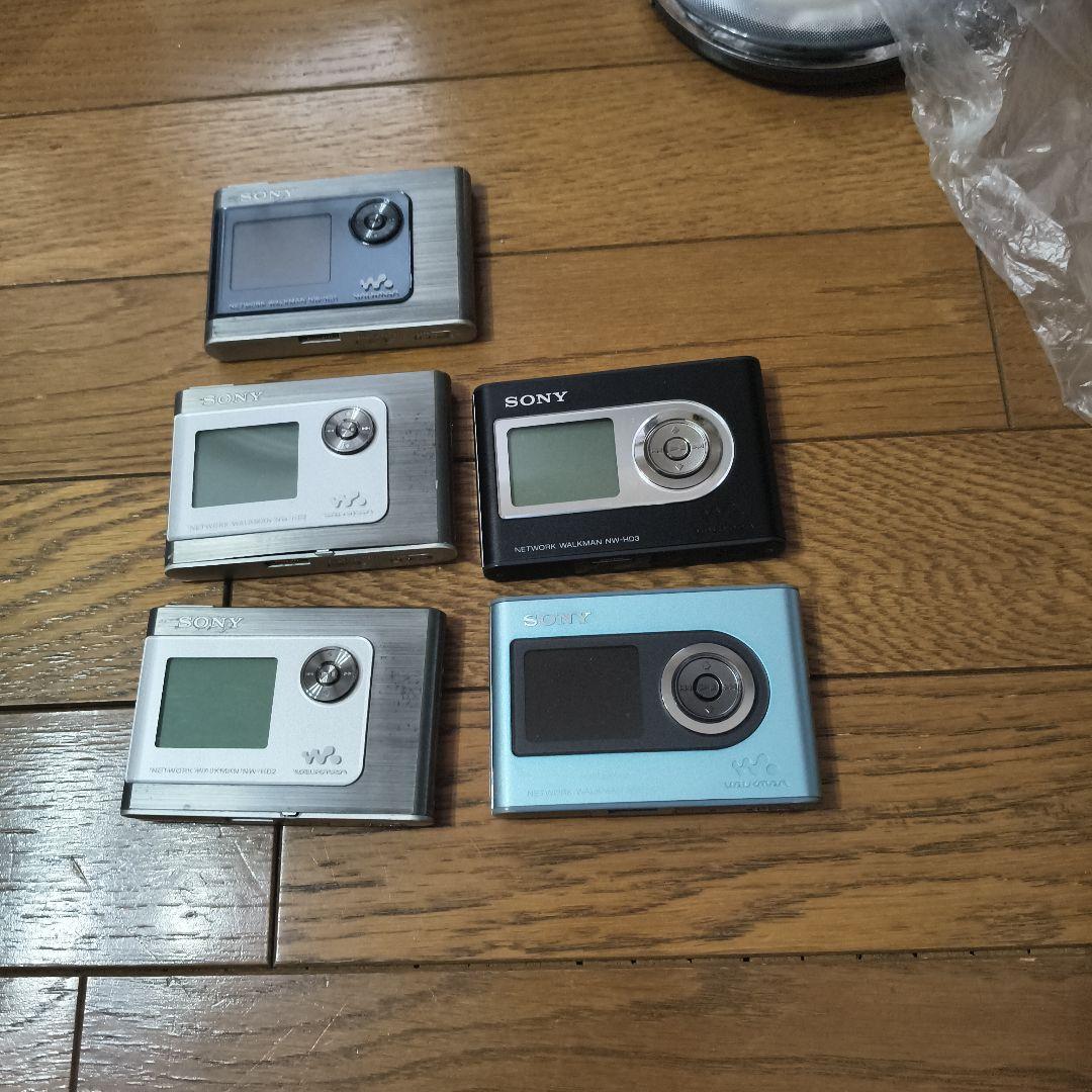 動作未確認　SONY NＷ-HD3 と2と1合計5ネットワーク　ウォークマン