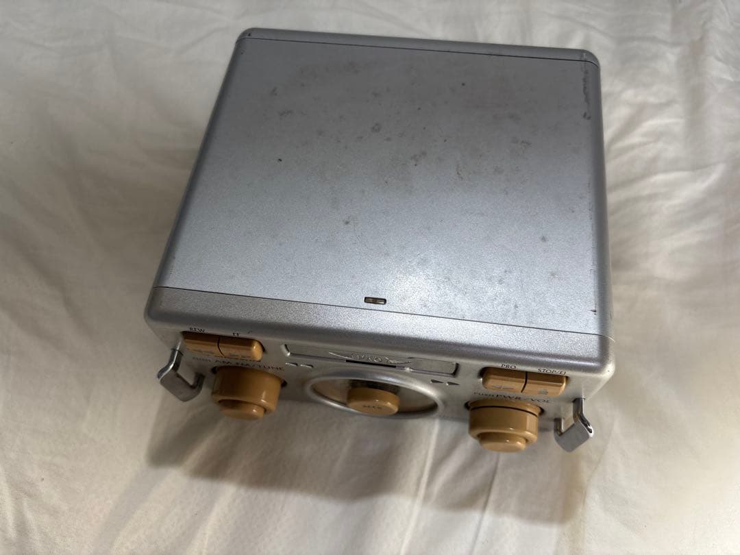 ゆーすけパオ　PAO Panasonic AM/FMラジオ シルバー