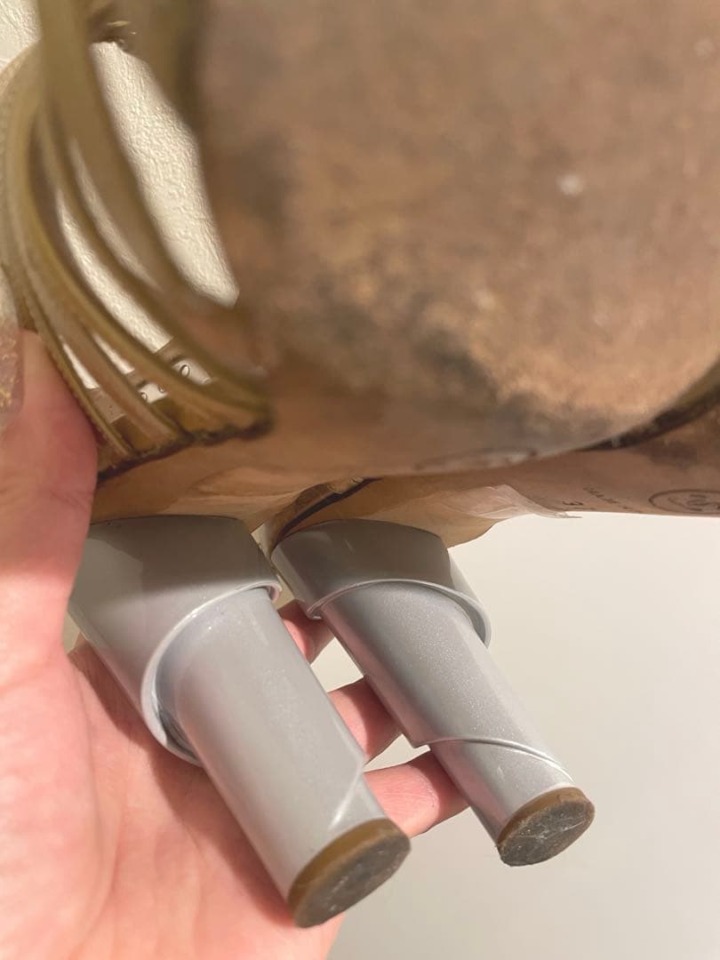 シャネル　サンダルブーティ　ゴールド