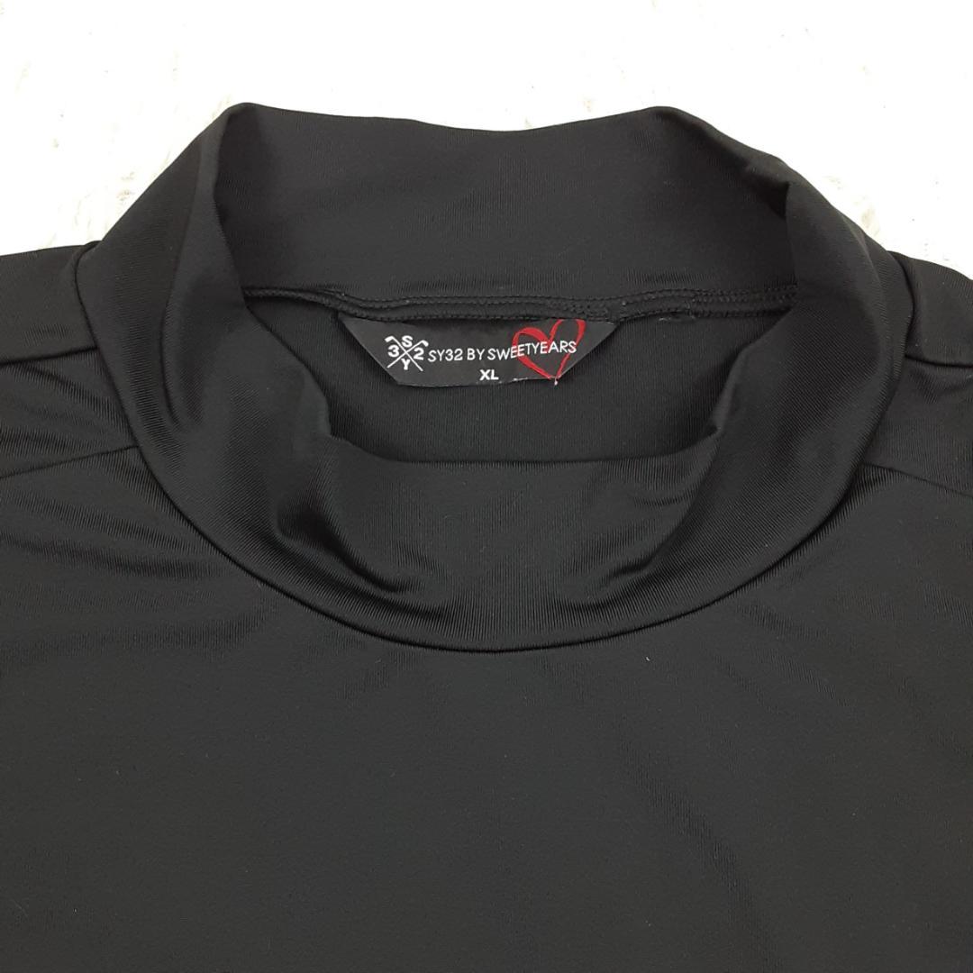 美品◎SY32 by SWEET YEARS モックネックシャツ ゴルフウェア
