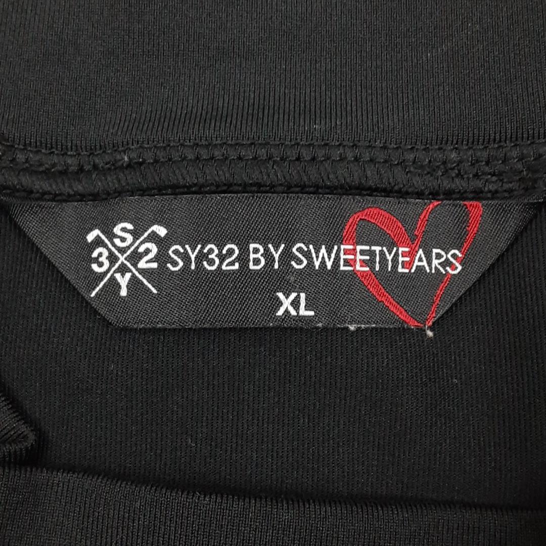 美品◎SY32 by SWEET YEARS モックネックシャツ ゴルフウェア