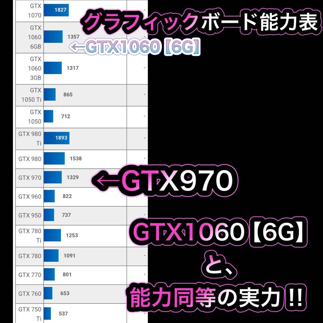 ゲーミングPC フルセット i7-4790k GTX970 ❶