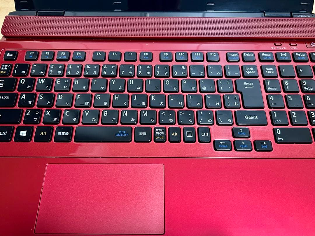 美品 NEC レッド Corei7 16GB 500GB SSD Office