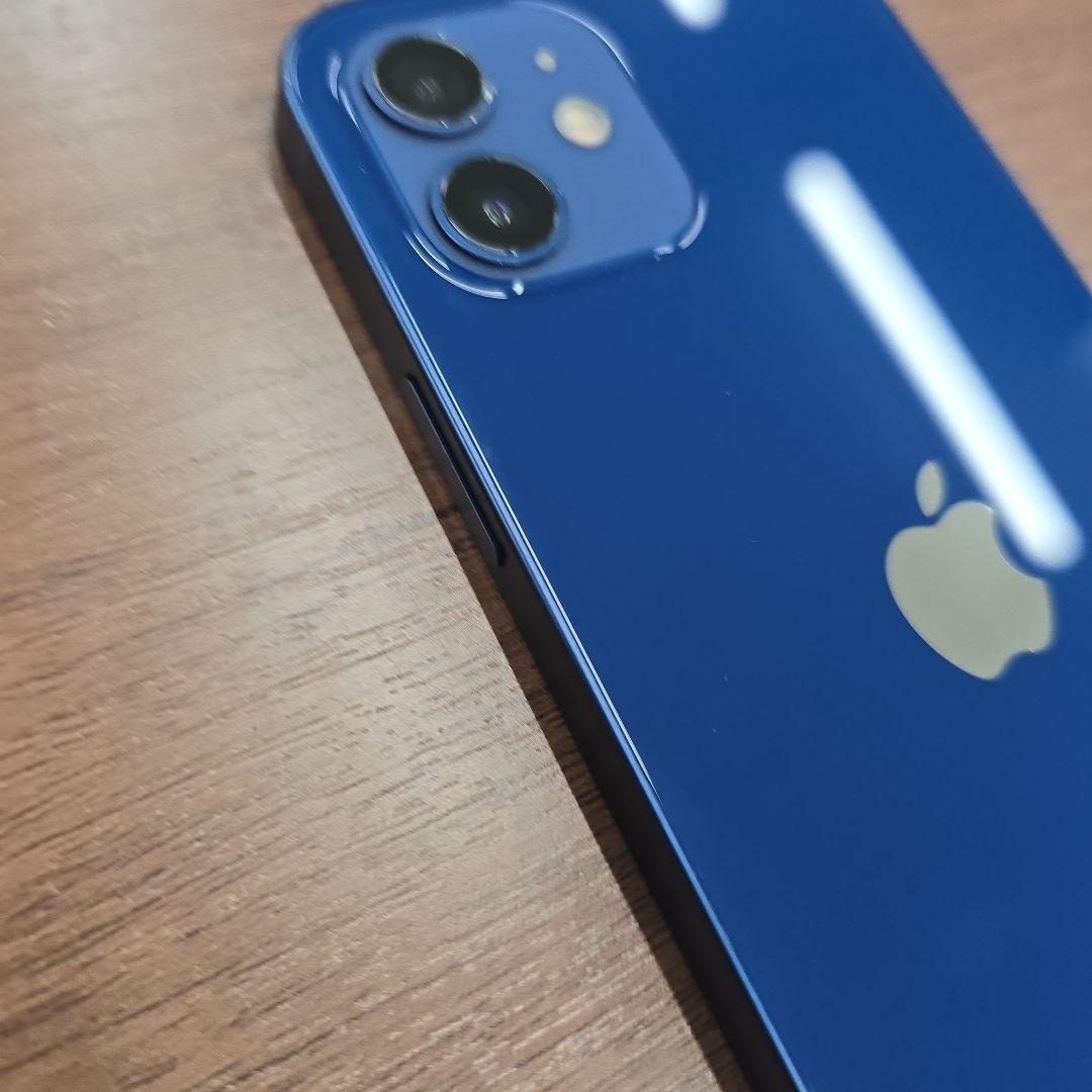 美品 iPhone12 128GB BLUE SIMフリー