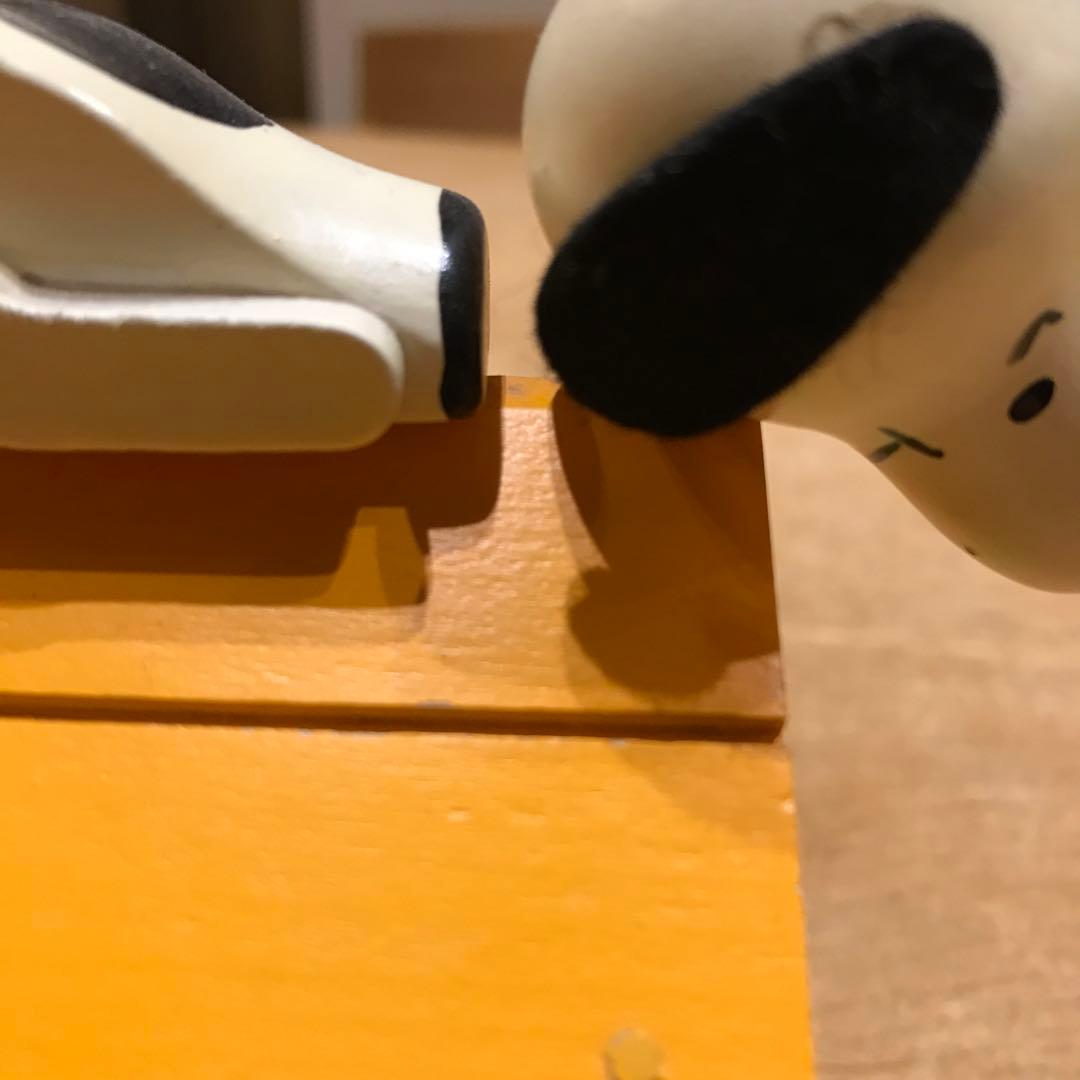 schmid社　1971年　ビンテージ　スヌーピーオルゴール DOG HOUSE