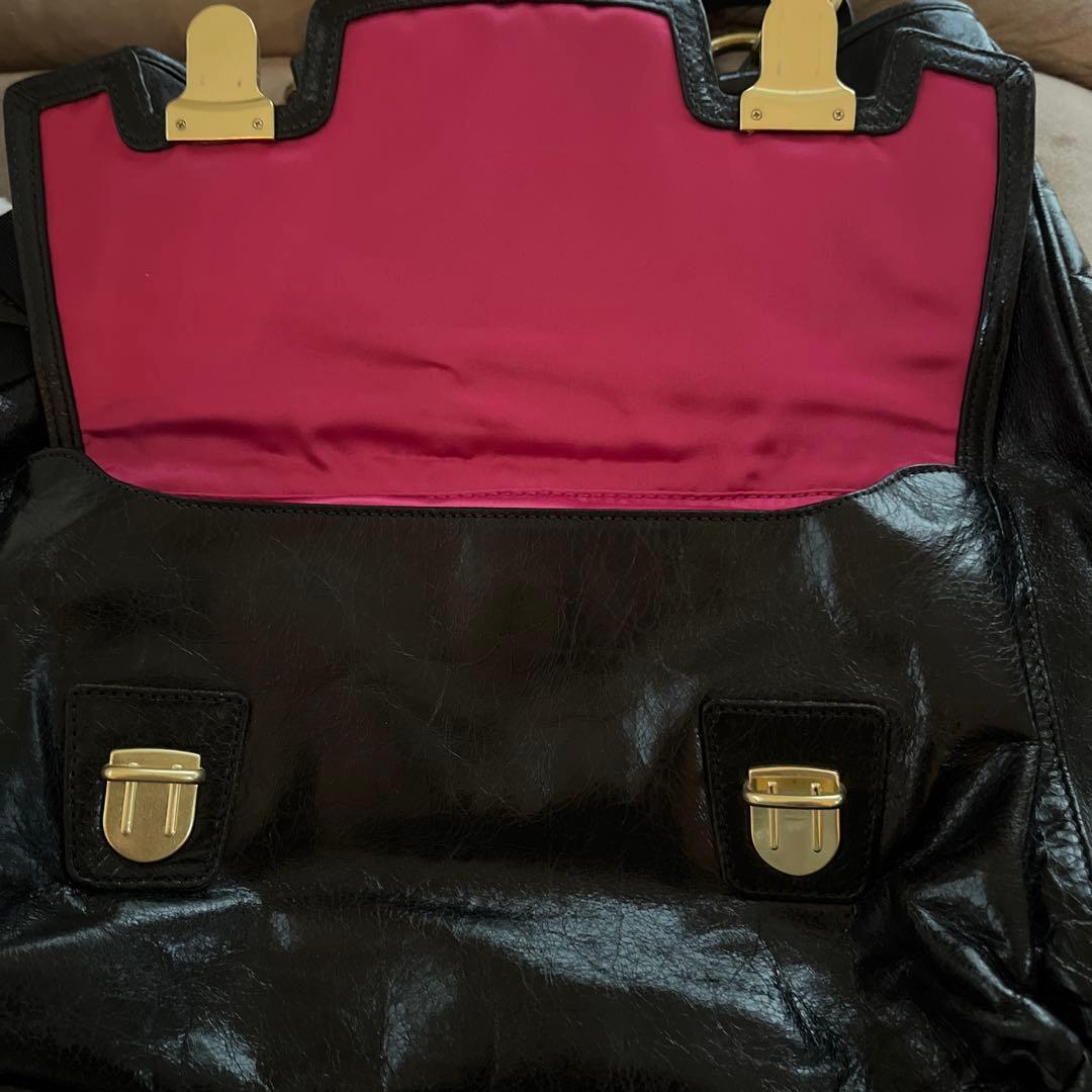 COACH（コーチ）レザー チェーン ショルダーバッグ トートバッグ