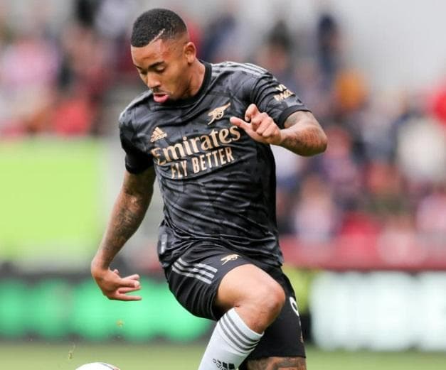 アーセナル　ジェズス　オーセンティック アウェイ（M）2022-23