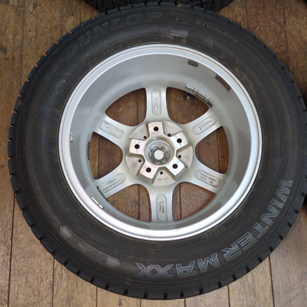 T*p様 美品　2022年　8分〜　ダンロップスタッドレス　215/65R16