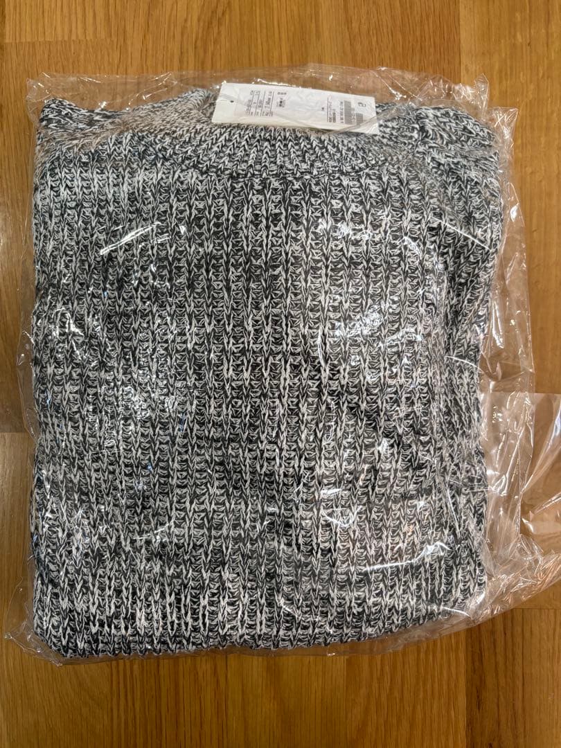 未開封　バトナー別注　YAMAGATA ペーパー アゼ クルーネックニット　M