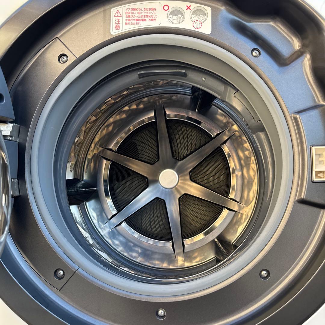 送料込 Panasonic ドラム式洗濯乾燥機10kg/6kg インテリアドラム