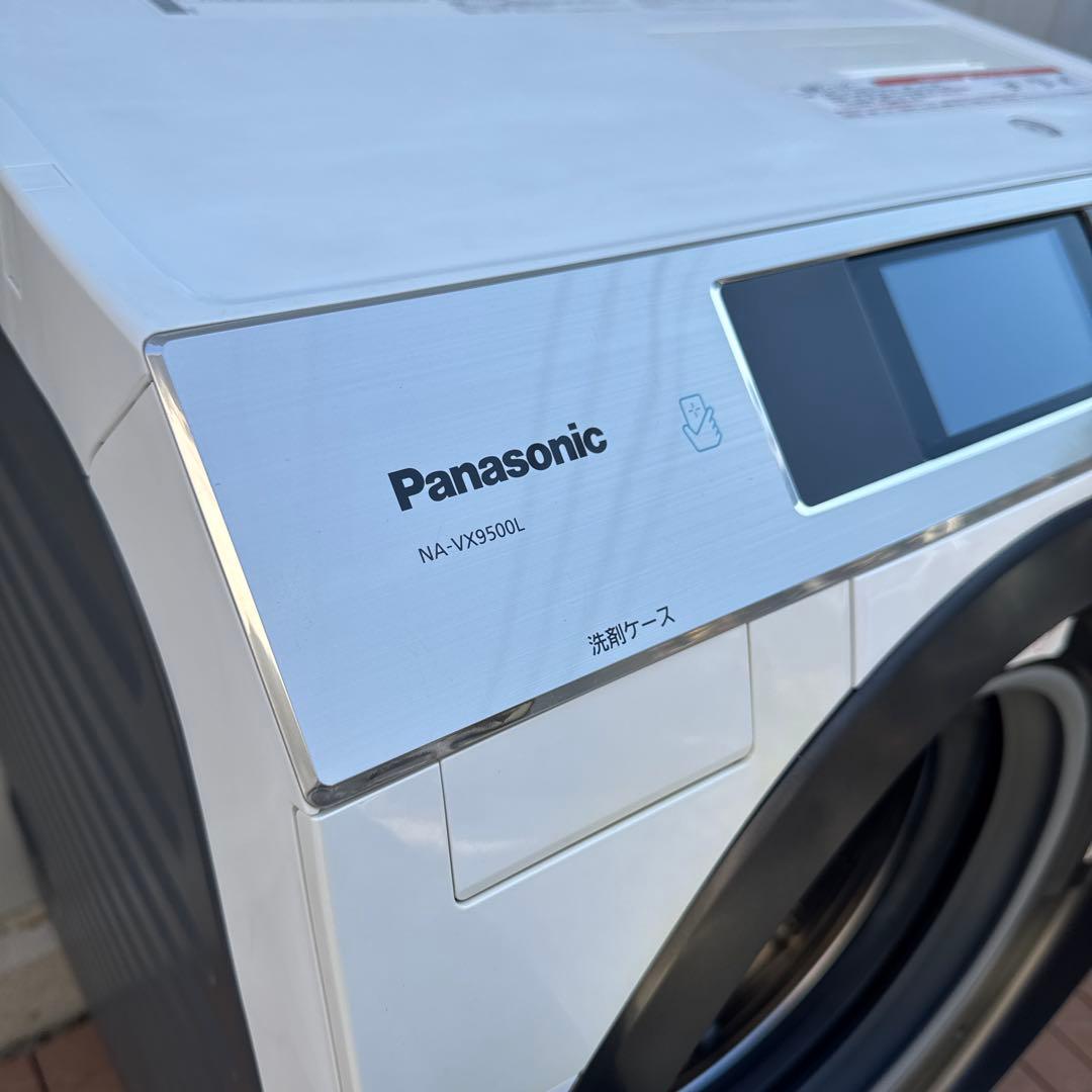 送料込 Panasonic ドラム式洗濯乾燥機10kg/6kg インテリアドラム