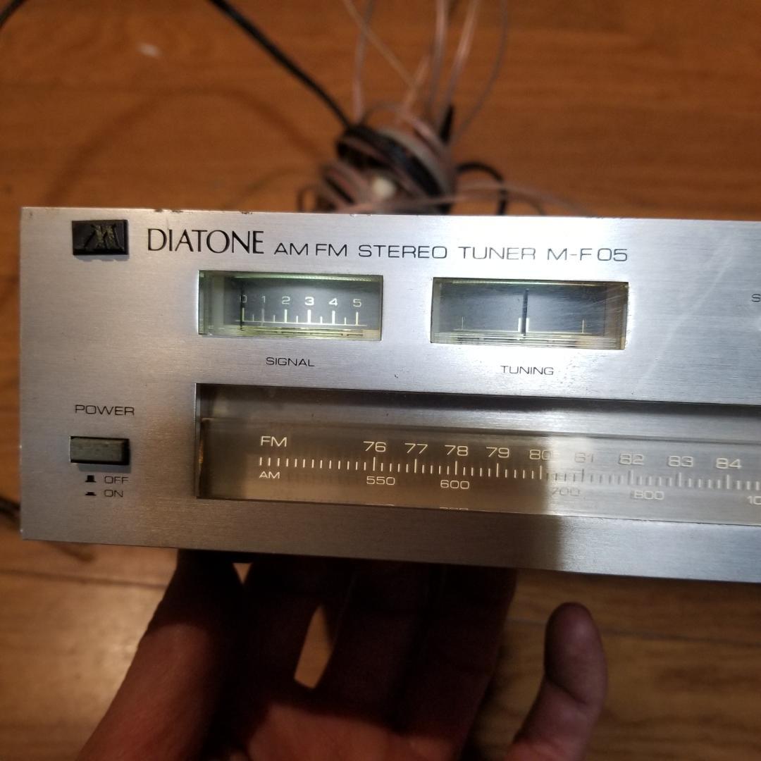DIATONE AM FM STREO TUNER M-F 05 ラジオ