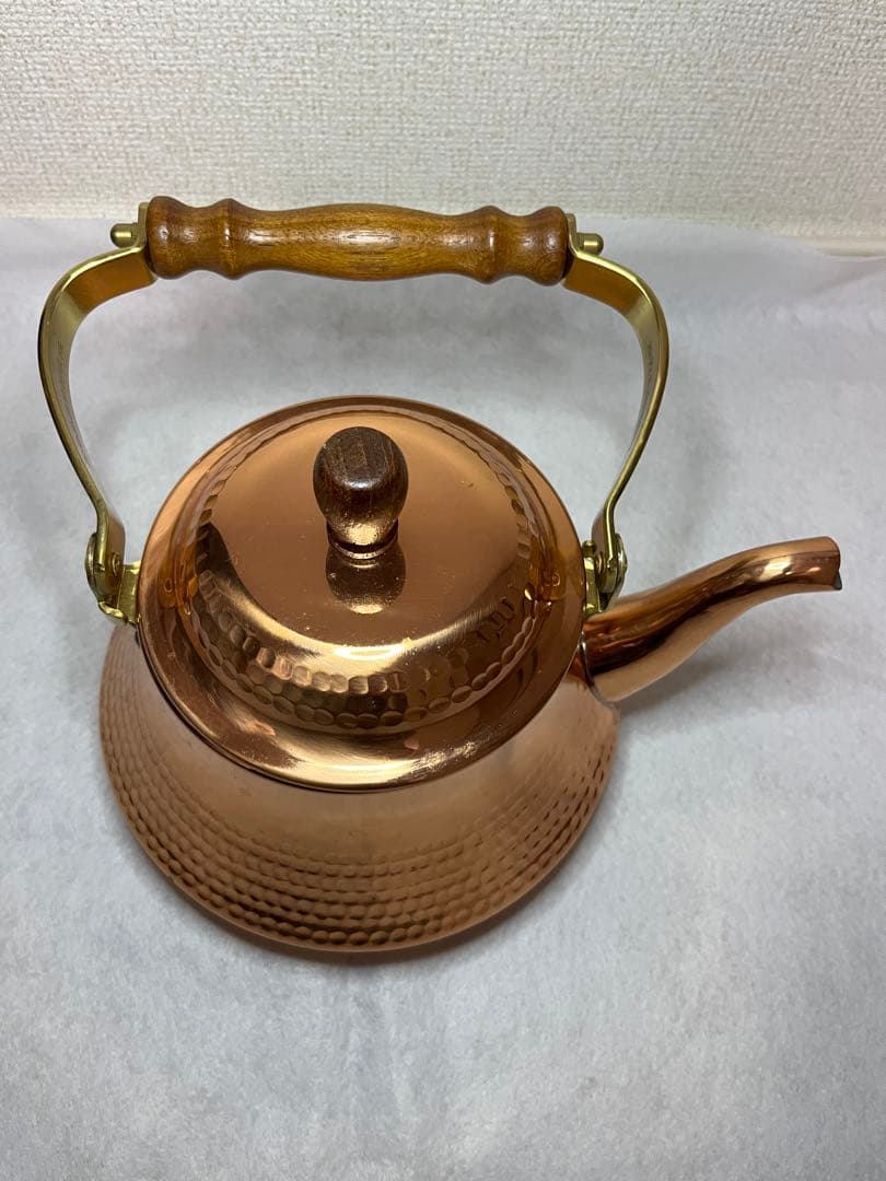 島本製作所　銅製やかん