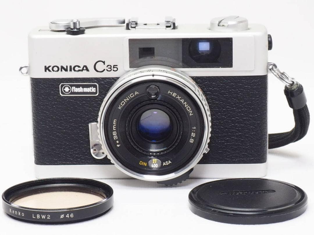 ■美品■ KONICA C35 Flashmatic 露出計稼働 スレ少