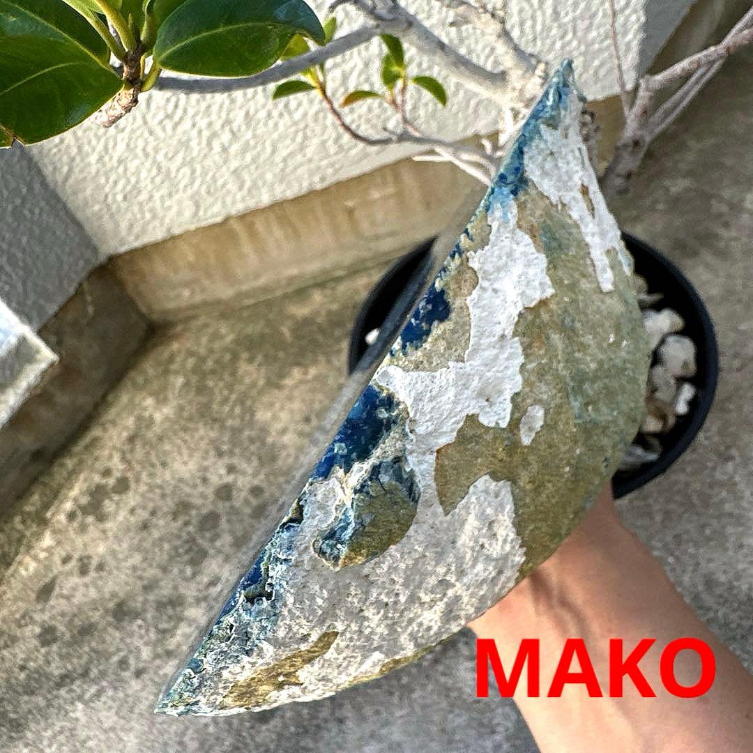 M1821☆ブルー瑪瑙原石5.0Kg☆天然石　原石☆N51010