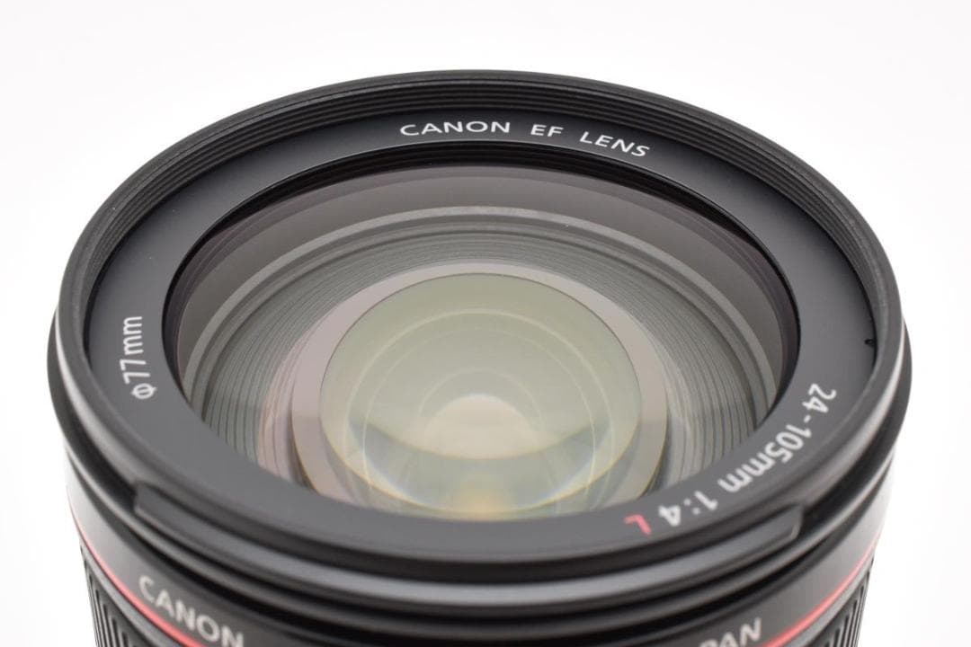 良品　Canon EF 24-105mm 4L IS USM フード/フィルタ付