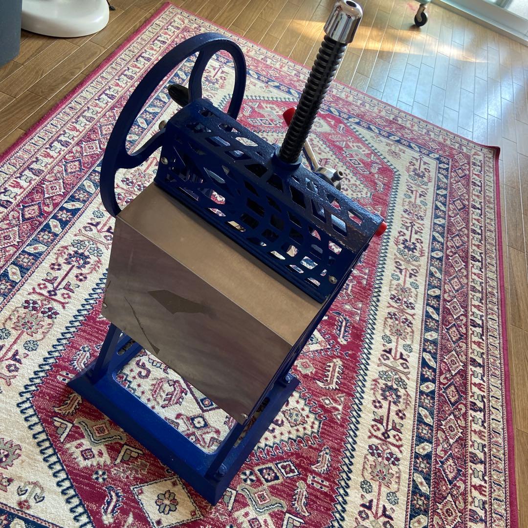 安吉　ブロックアイススライサー　PRO-B130A 業務用　かき氷機