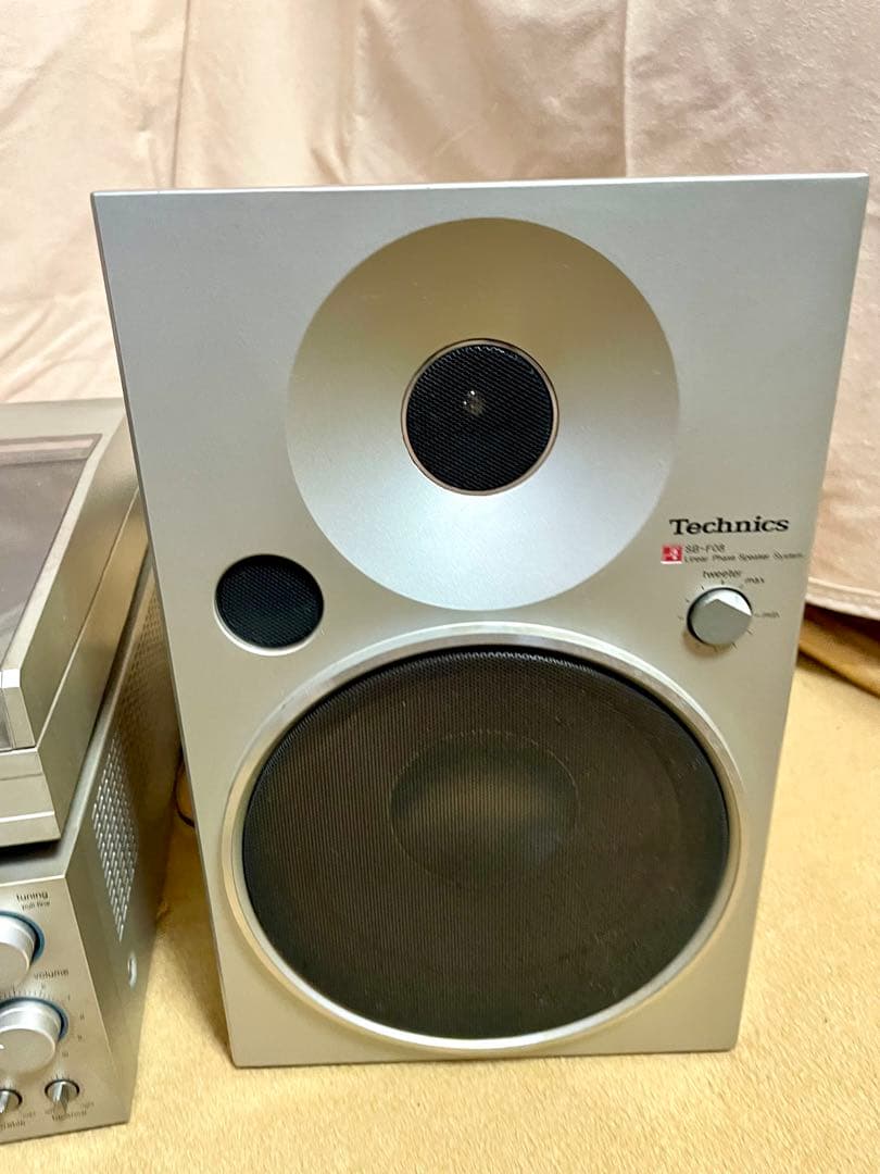 Technics ミニコンポ シルバー