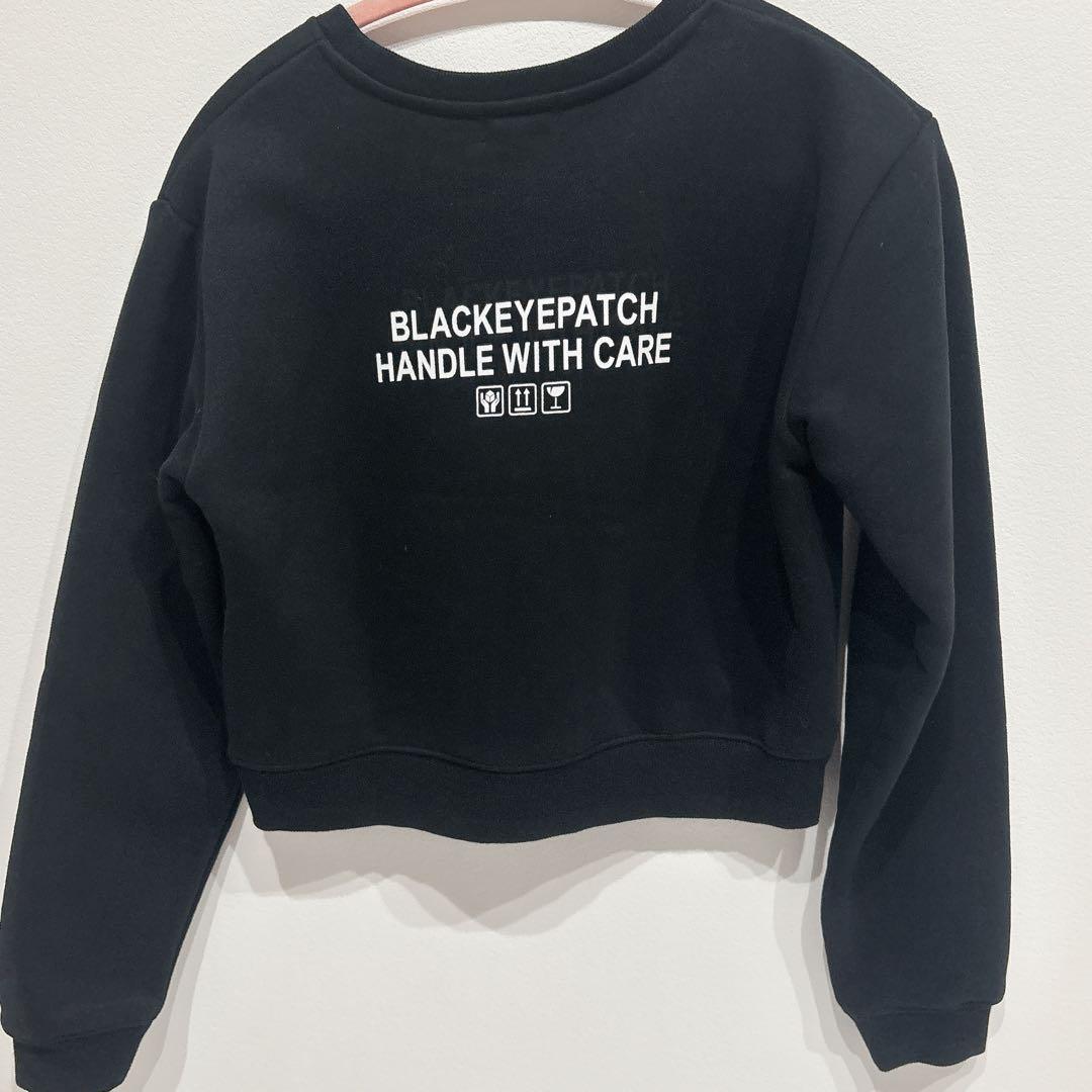 値下げ中‼️ Black Eye Patch クルーネックスウェット トレーナー