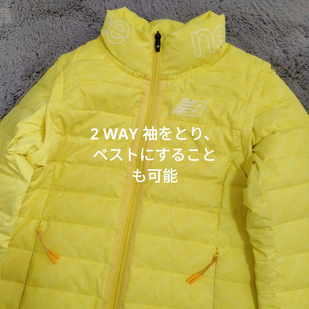 New Balance♡2WAY*ダウン80♡ジャケット♡M ゴルフ/スポーツ