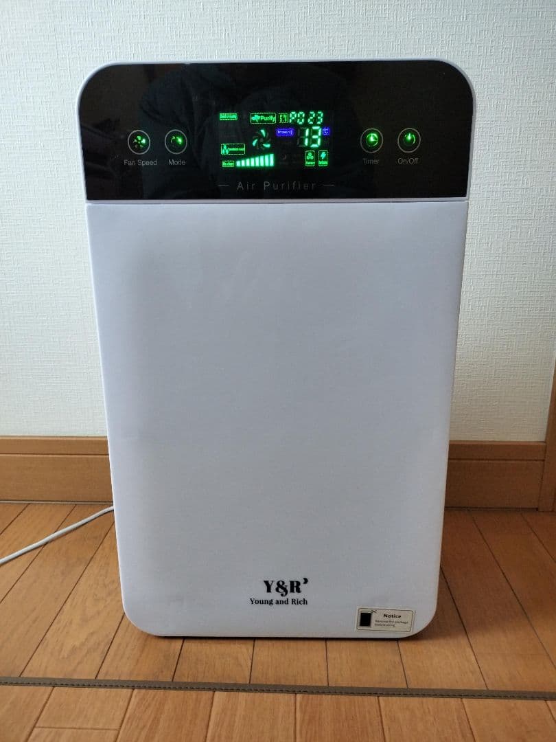 Y&R 空気清浄機 　フィルター1枚追加出品