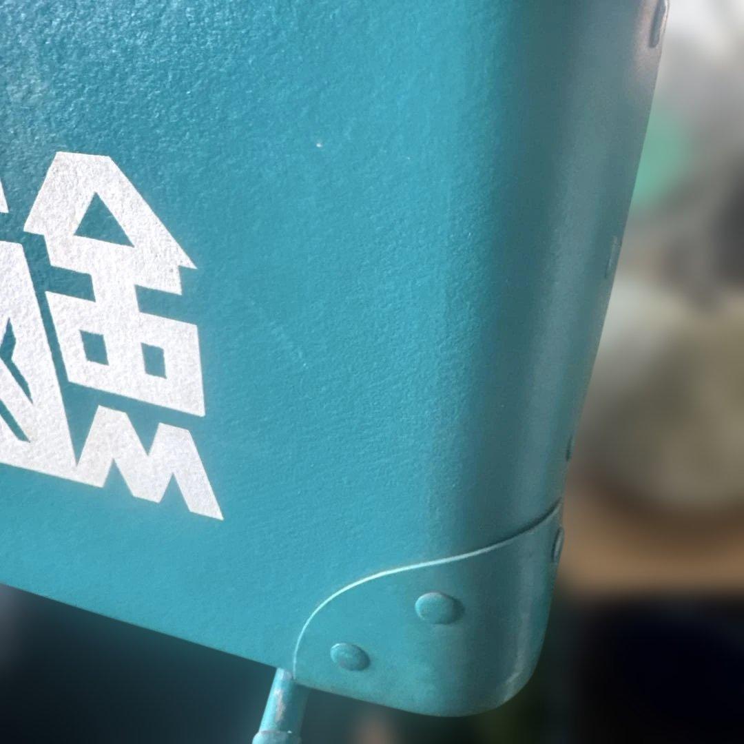 牛乳石鹸 ボテ箱 COW BRAND 網付き 収納箱 昭和レトロ　アンティーク