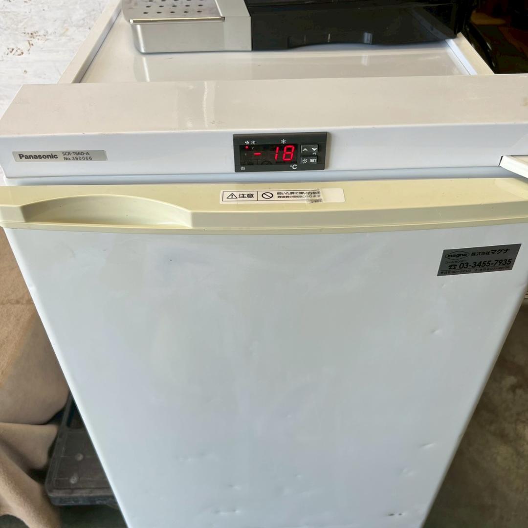 パナソニック 小型冷凍ストッカー SCR-T66D-A 2012年 Y1327