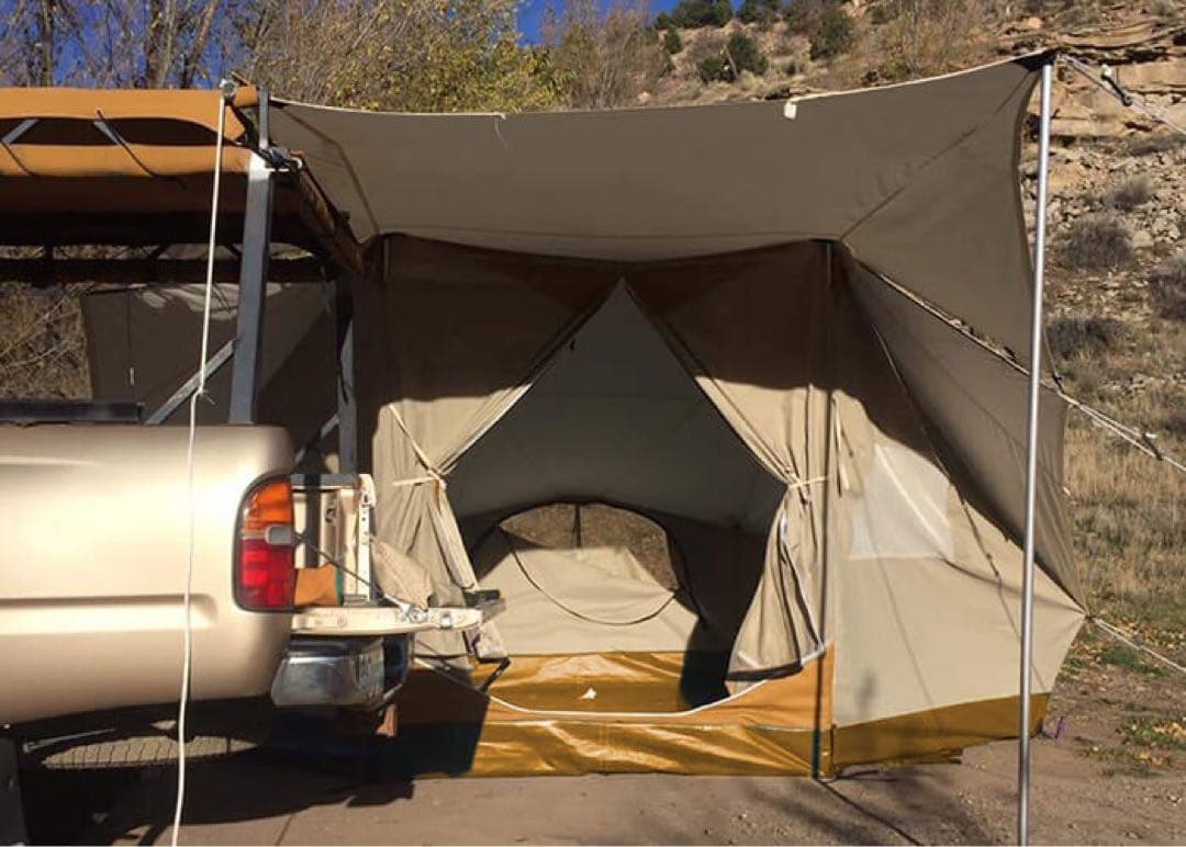 コットン カーサイドルーフテント Ellis Canvas Tent 定価33万
