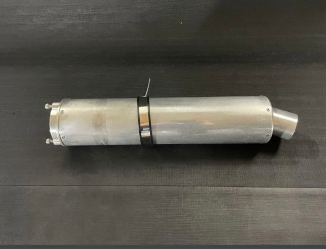 「最終値下げ」月木レーシング製 スリップオンマフラー　ZRX1100