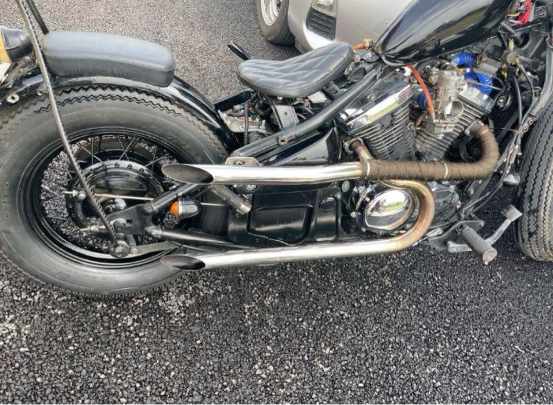 バルカン400 スラッシュマフラー