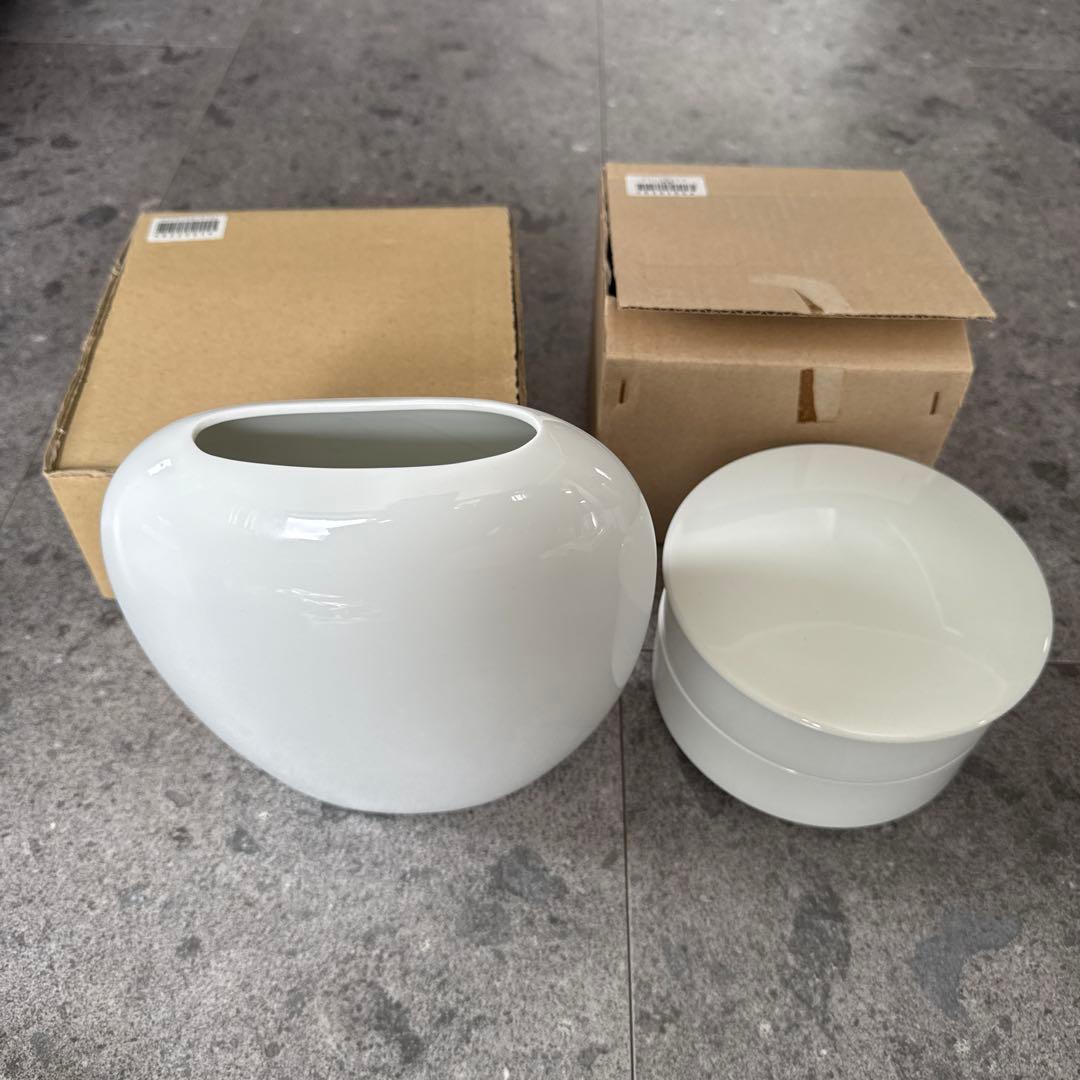 ポーセラーツ白磁19点