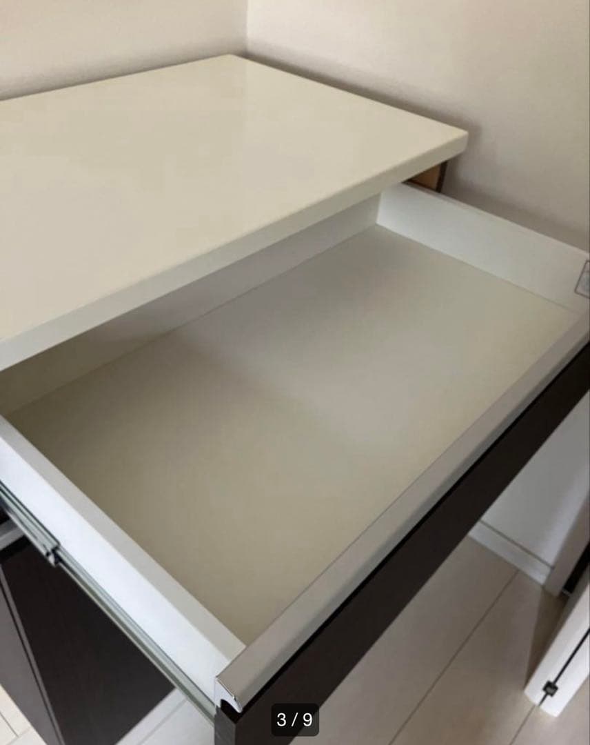 美品　ニトリ　キッチンカウンター