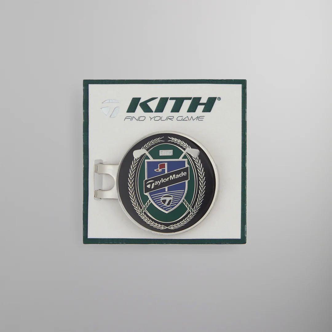 新品 KITH×テーラーメイド 希少なコラボ限定デザイン ゴルフ ボールマーカー