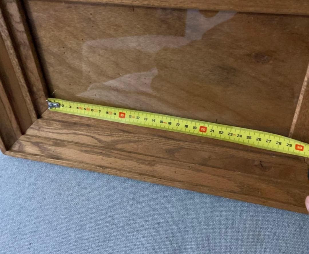 アメリカ ビンテージ オーク 楢 無垢材 フォトフレーム　 写真立て 額　USA