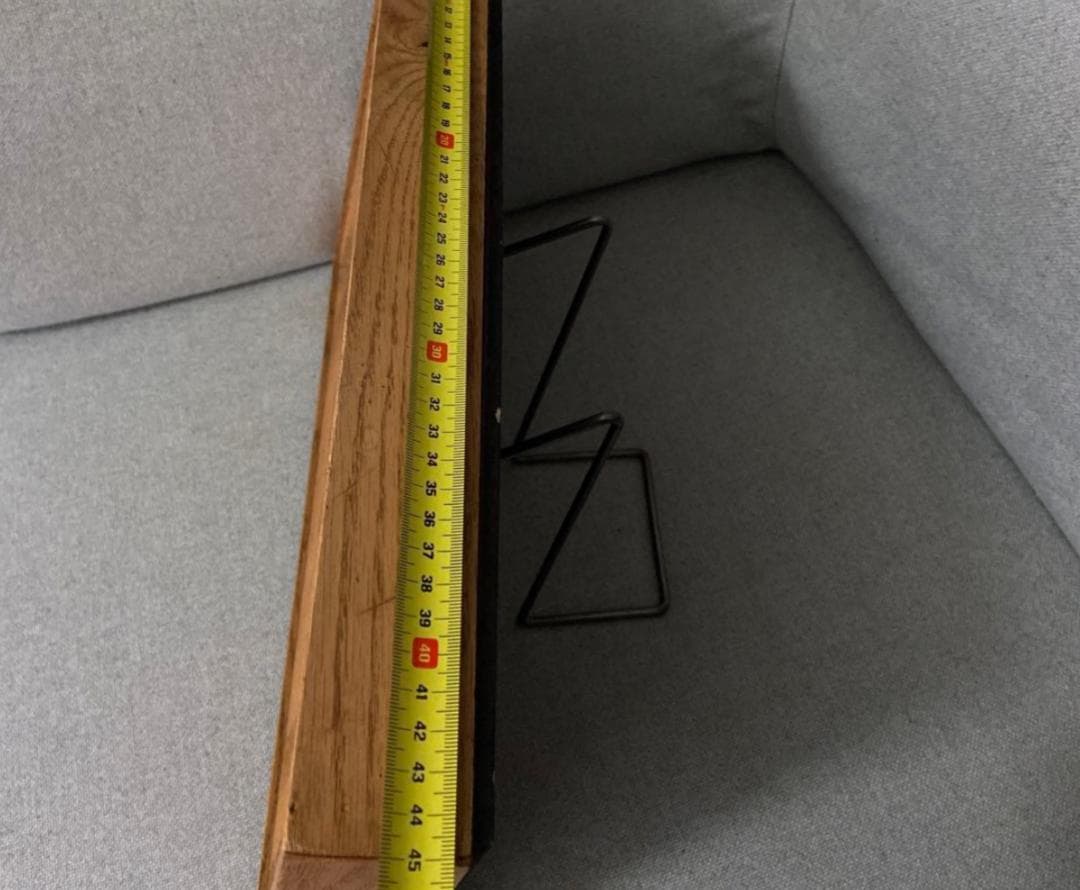 アメリカ ビンテージ オーク 楢 無垢材 フォトフレーム　 写真立て 額　USA