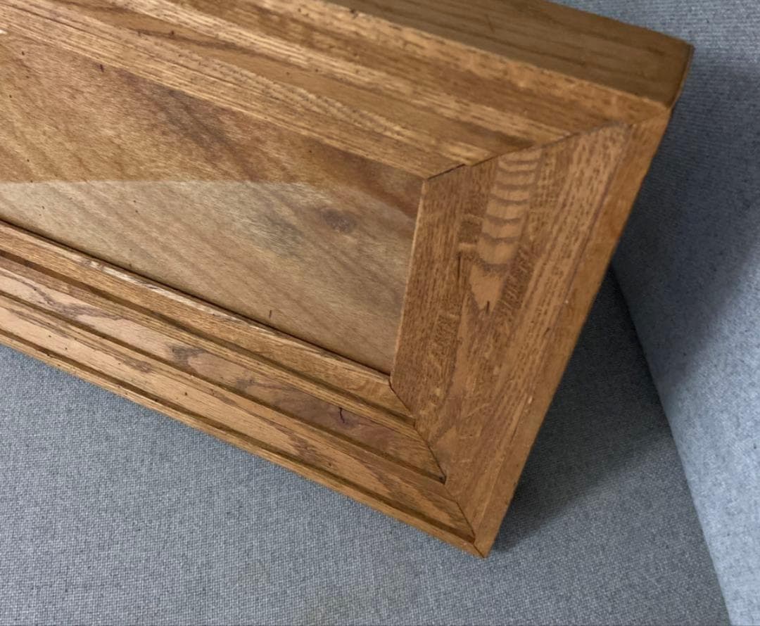 アメリカ ビンテージ オーク 楢 無垢材 フォトフレーム　 写真立て 額　USA