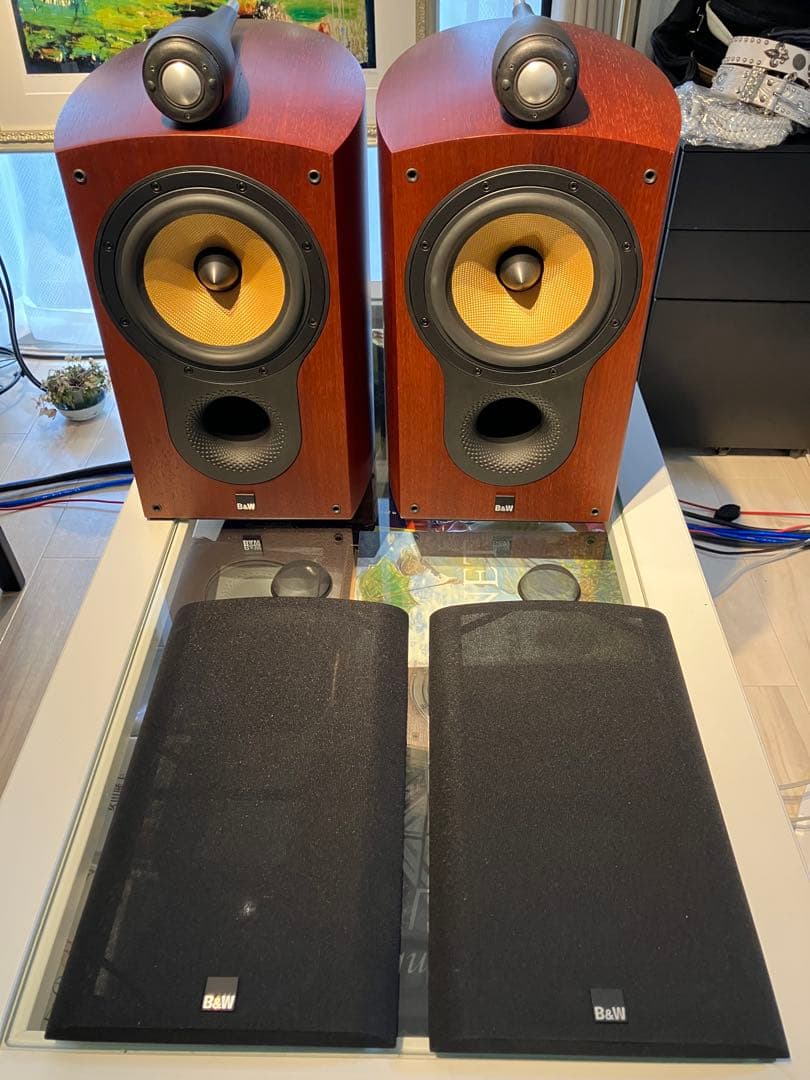 B&W 805S ROSENUT スピーカーペア美品（1台目）