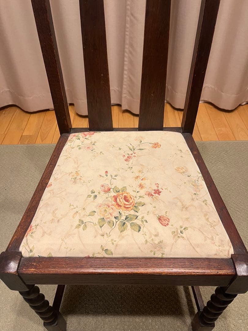 イギリス アンティーク チェア・アンティークダイニング チェア/送料込