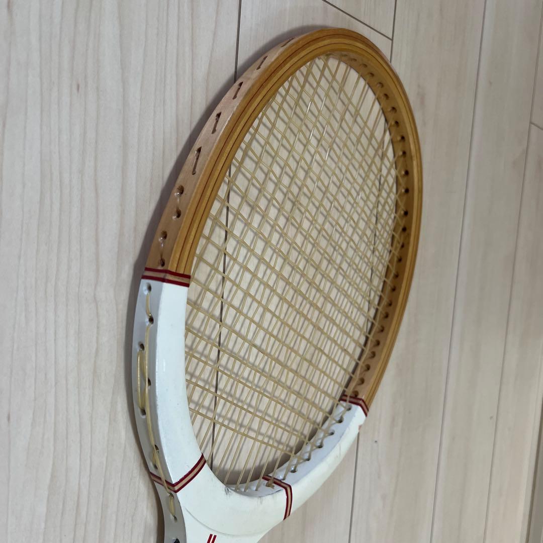 【ヴィンテージ美品】木製ラケット FIRST PLACE インテリア