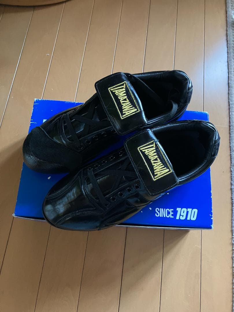 タマザワ 玉澤 野球スパイク 革底金具式 最高級野手用 26.5cm