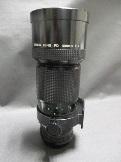0811G Canon Lens FD 300mm 1:4 レンズ 動作未確認