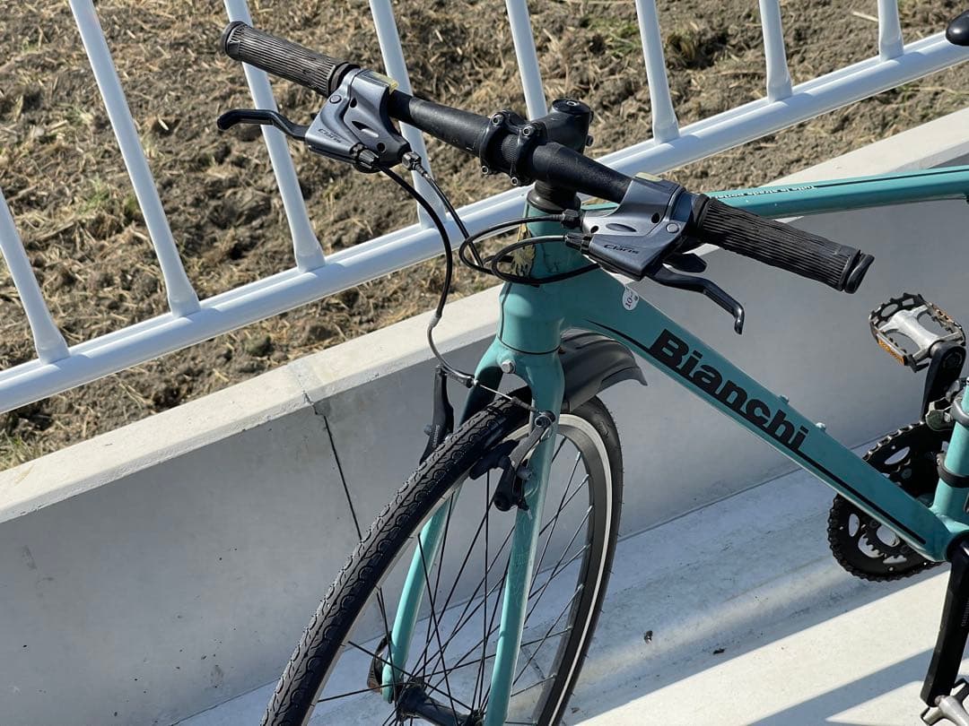 Bianchi クロスバイク ローマ3 チェレステ